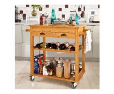 SoBuy Carrello cucina salvaspazio credenza cucina mobiletto cucina FKW08-N