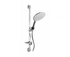 Saliscendi colonna doccia Tecno 1 getto cromato con porta sapone Abs