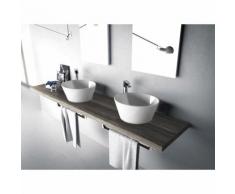 lavabo da appoggio hidra W1 Wire | Bianco