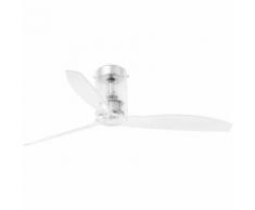Ventilatori da soffitto MINI TUBE - Lame in legno nero opaco