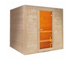 Sauna finlandese in abete rosso massello per 6 o 8 persone Islanda | 6 posti