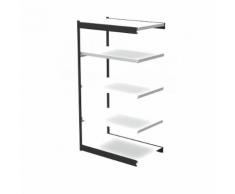 Scaffale modulare per ufficio, senza parete posteriore ,altezza scaffale 1900 mm