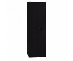 Armadio con ante a battente UNIVERSAL ,alt. x largh. x prof. 1950 x 600 x 400 mm, 4 ripiani, 5 file raccoglitori BISLEY