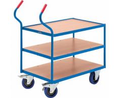 Carrello di servizio per l'industria ,3 ripiani EUROKRAFT