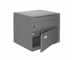 Cassetta postale, largh. x alt. x prof. 390 x 315 x 310 mm ,lamiera d'acciaio verniciata a polvere