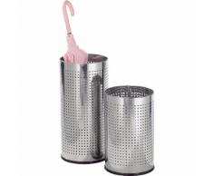Portaombrelli ProfiLine Basket 20 l, altezza 500 mm, Ø 240 mm ,con vaschetta di raccolta acqua Hailo