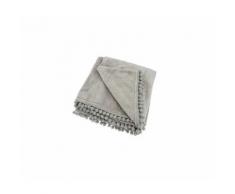 CASHMERE TOUCH PLAID GREY CASHMERE
