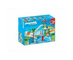 Playmobil 6669 - Torre Degli Scivoli Con Piscina - Summer Fun