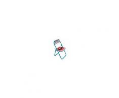 SELETTI sedia pieghevole FOLDING CHAIR STUDIO JOB-BLOW (Mouth - Metallo e PVC)