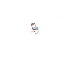 SELETTI sedia pieghevole FOLDING CHAIR STUDIO JOB-BLOW (Egg - Metallo e PVC)