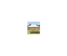tendapro.it Gazebo Pieghevole 3x4,5m beige Padiglione Richiudibile Automatico