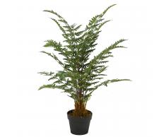 SuperStudio Pianta decorativa di plastica con vaso FERN Multicolor