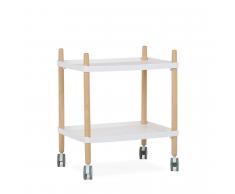 SuperStudio Carrello di Servizio - Tavolino da Caffè CUFIE Bianco