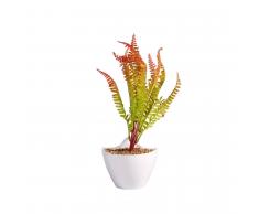 SuperStudio Pianta decorativa di plastica con vaso FIRE -Pendurar- Multicolor