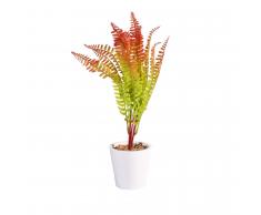 SuperStudio Pianta decorativa di plastica con vaso FIRE Multicolor