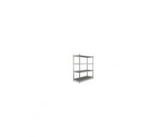 Scaffalatura\Scansia in acciaio inox 4 ripiani SR Dim. mm L1000xP500xH1550 Modello SHEL 410