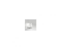 Cattaneo Illuminazione Lampadario co-face 771-65s 65cm 5 luci cristallo satinato multiluce tonda