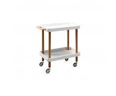 Carrello cucina bianco Aries