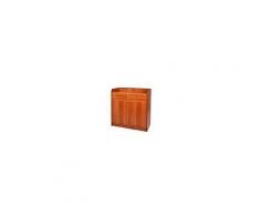 forcar MOBILI DI SERVIZIO DA SALA - MOD. ML3000SS - Struttura in legno di alto spessore - Disponibile in colore noce e wenge (da definire al momento dell'ordine) - N. 2 sportelli - N. 2 cassetti (1 vuoto, 1 con scomparti portaposate) - Piano a giorno