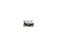 Poltrona - mod. cs0109m - dimensioni cm l 60 x p 70 x 67 h - altezza seduta cm 38 - peso kg 6,85 SALOTTO DA GIARDINO - MOD. CS0109 - STRUTTURA IN ALLUMINIO DI COLORE BIANCO NERO O MARRONE - RIVESTIMENTO IN FILO DI POLIETILENE - CUSCINI IN TESSUTO - POSSI