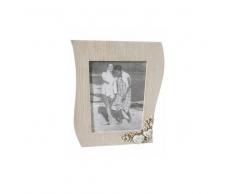 Onda Portafoto Shabby Chic Onda Tortora 12 X 17 Per Interno Camera Cameretta Salotto Ingresso Cucina Mensola Cornice