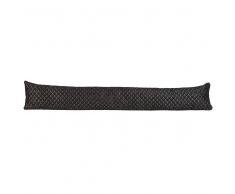 Maisons du Monde Para-spifferi nero in tessuto L90