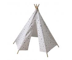 Maisons du Monde Tenda indiana per bambini con motivi a triangoli e stelle GRAPHIKIDS
