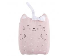 Maisons du Monde Para-spifferi per porta gatto in cotone rosa