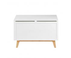 Maisons du Monde Cassapanca vintage bianca Sweet