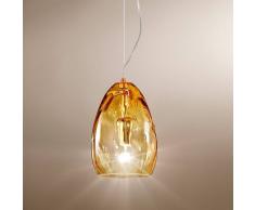 Due P Illuminazione Kiara Lampada A Sospensione In Vetro Soffiato Design Moderno D. 13 Cm