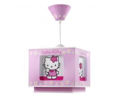 Iris Luce Hello Kitty Lampadario A Sospensione Quadrata Per Cameretta Bambina - Offerta Pochi Pezzi