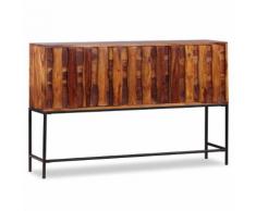 vidaXL Credenza in Legno Massello di Sheesham 120x30x80 cm