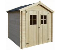 vidaXL Casetta da Giardino Capanno Cabina 2x2 m 19 mm Legno