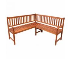 vidaXL Panchina da Giardino ad Angolo in Legno di Acacia