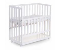 CHILDWOOD Culla Lettino 50x90 cm Legno di Faggio Bianco BSCNWI