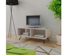 vidaXL Mobile Per Tv 90x39x38,5 cm In Legno Grigio