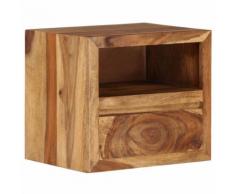 vidaXL Comodino in Legno Massello di Sheesham 40x30x35 cm