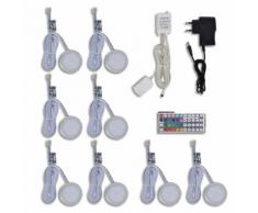 vidaXL Kit luci LED mensola cucina a 8 pezzi