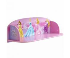 Disney Mensola per Bambini Princess 59x20x20 cm Rosa WORL660004