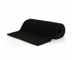 vidaXL Zerbino in Fibra di Cocco 17 mm 100x300 cm Nero