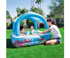 Bestway Piscina da Gioco Canopy Blu 147x147x122 cm 52192