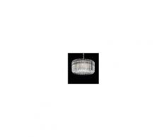 7438626527008Toto' - Lampadario Sogni di Cristallo Colore : trasparente - Seleziona il numero di Luci : 4 - Dimensioni : Diametro 45 x Altezza 33 cm - In Vetro di Murano