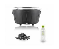 Barbecue da tavolo Instagrill senza fumo portatile|Pak con carbone e Bioetanolo inclusi