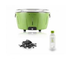Barbecue da tavolo Instagrill senza fumo portatile|Pak con carbone e Bioetanolo inclusi