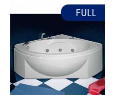 Vasca Da Bagno Idromassaggio Angolare 130x130 Cm Full Made In Ital...