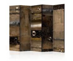 Paravento 5 Pannelli - Metal Alliance Ii 225x172cm Erroi...