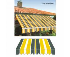 Tenda Da Sole Con Bracci Retrattili 300x250cm Tessuto In Poliester...