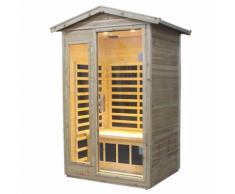 Sauna Finlandese Ad Infrarossi 2 Posti In Legno Di Cedro Canadese ...