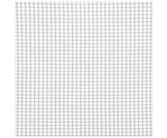 Rete Quadra Da Giardino 5mm In Plastica 1x30m Rama Mirror Bianco...