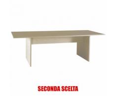 Tavolo Riunione In Legno 240x100cm Tomei Olmo Seconda Scelta...